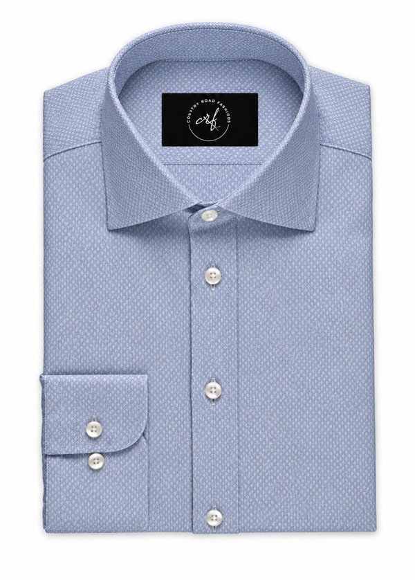 Blue On Blue Dobby Shirt