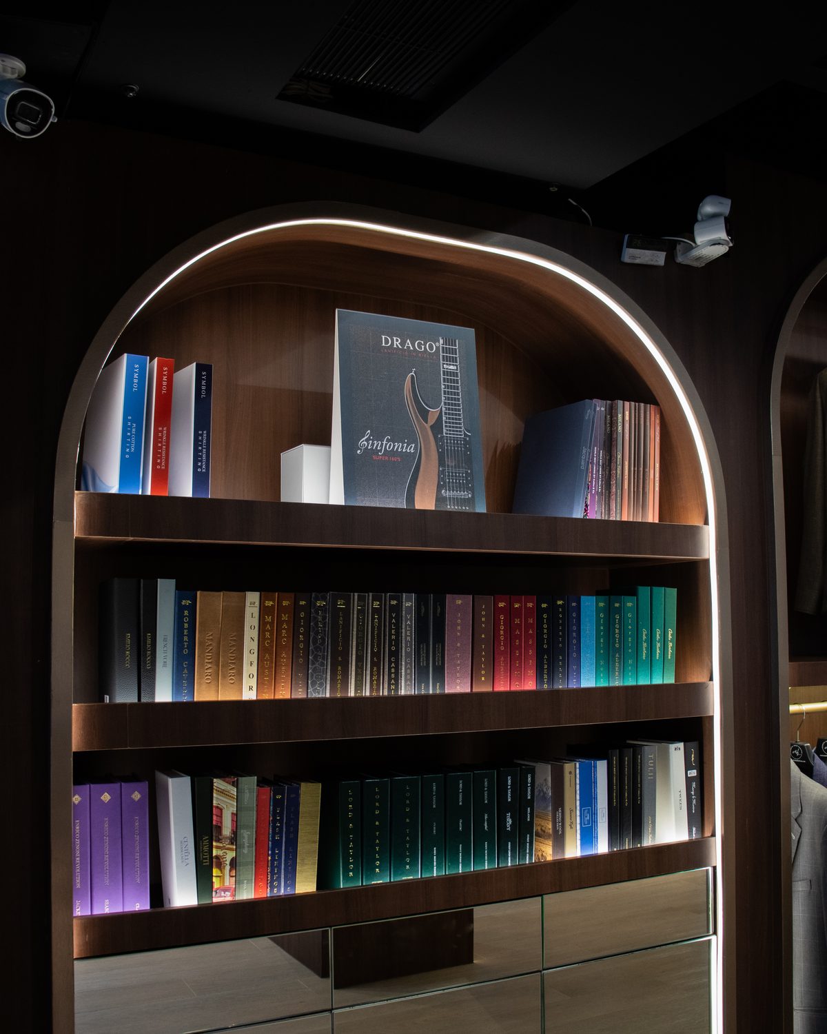 The library under the arch